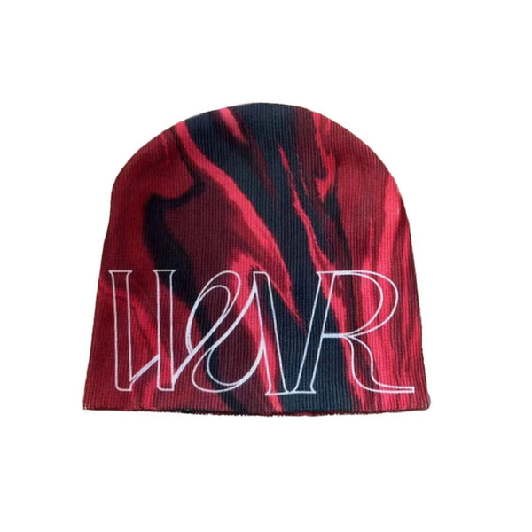 WAR Reversible Beanie - Red