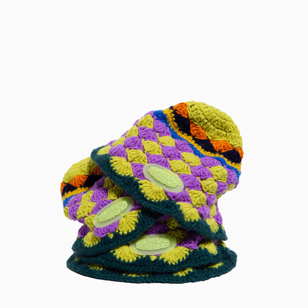 KNITTED AU BUCKET HATS