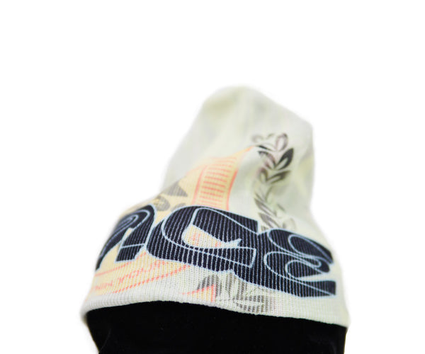 Peace Reversible Beanie - Mint Green