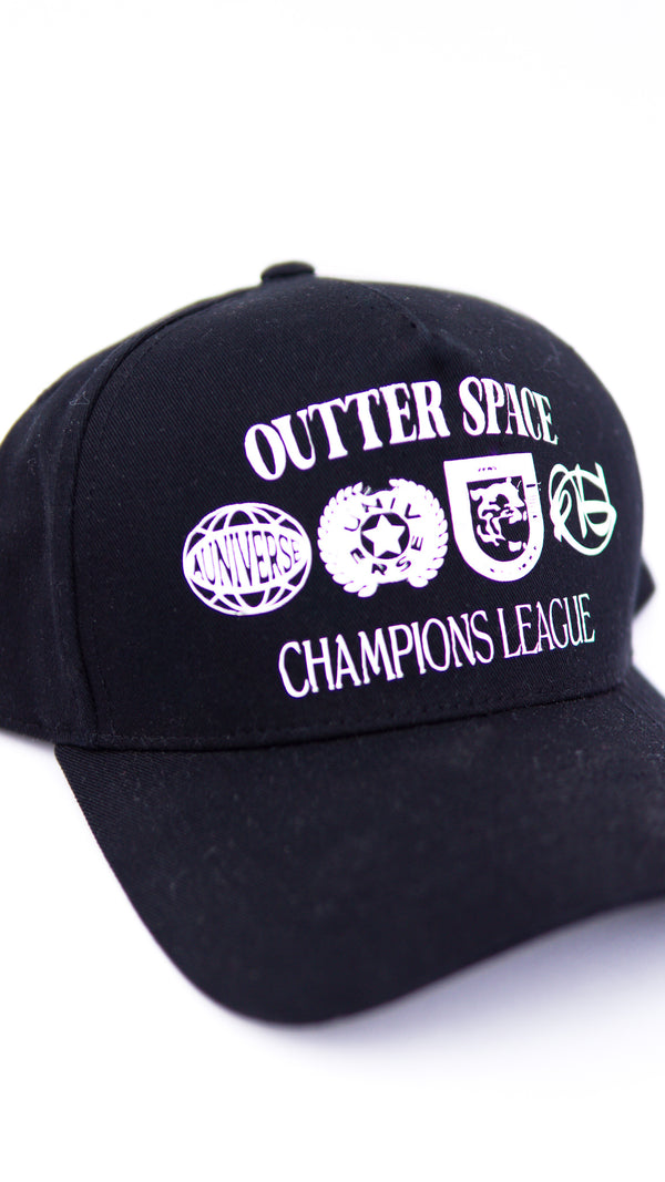 CHAMPIONS LEAUGE HAT - BLACK