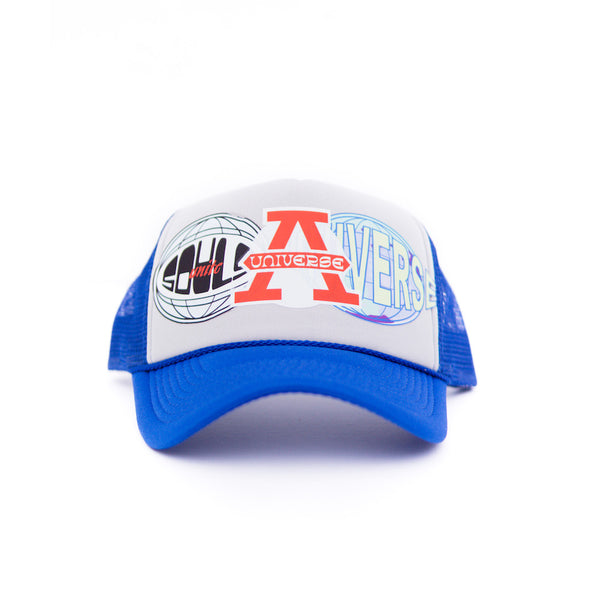 THE SOULS UNITE AU TRUCKER - BLUE + GREY
