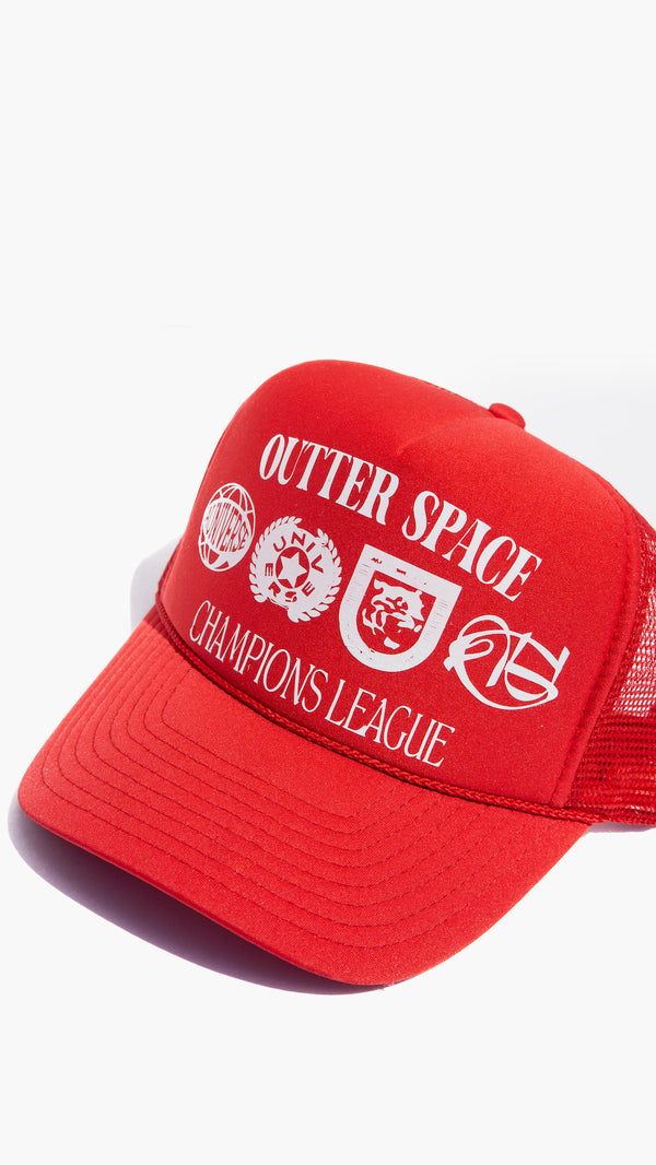 CHAMPIONS LEAUGE HAT - RED