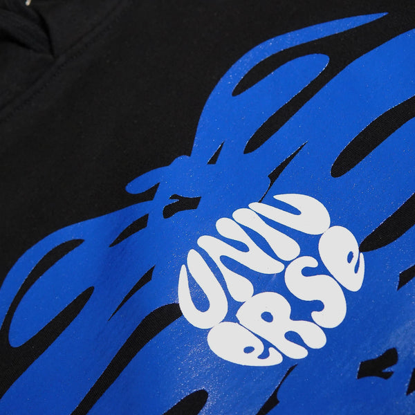 A UNIVERSE RESOURCE HOODIE - BLACK